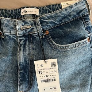 Zara high rise jeans